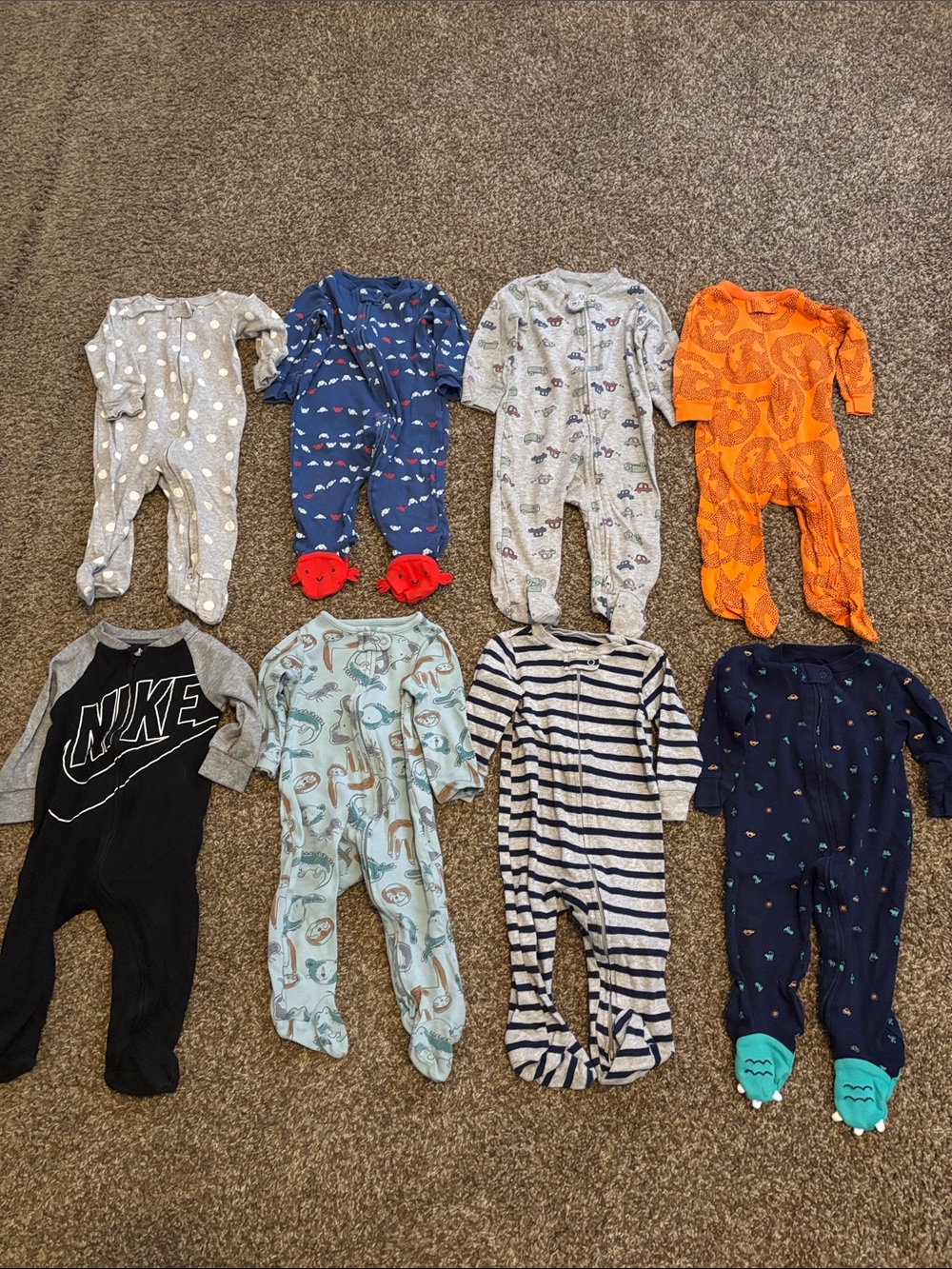 Carter’s Pajama Footies Bundle set